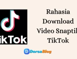 Download Video Snaptik TikTok Tanpa Watermark